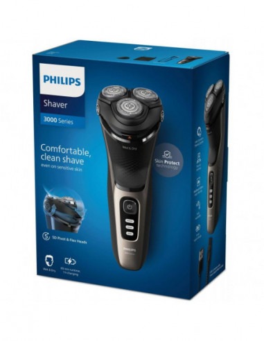 Philips - Máq. Barbear S3000 S3242/12