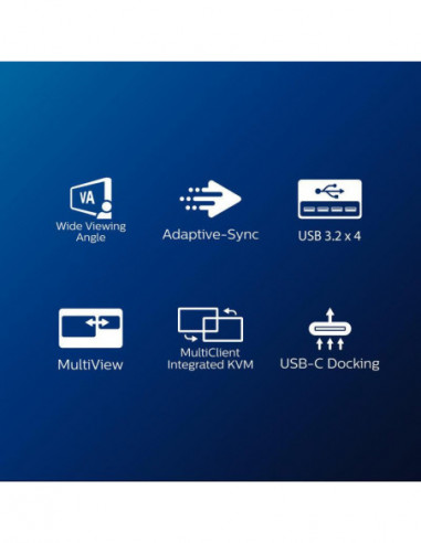 Philips B Line 346B1C - Monitor LED -...