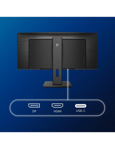 Philips B Line 346B1C - Monitor LED -...