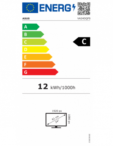Monitor Asus VA24DQFS 23.8", IPS,...