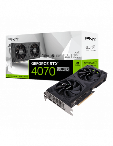 Placa Gráfica PNY RTX 4070S 12GB...