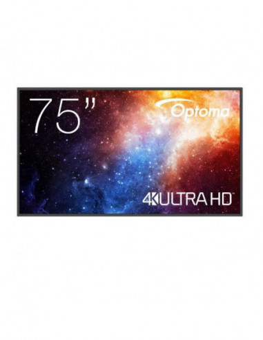 Monitor Digital Signage Optoma de 75...