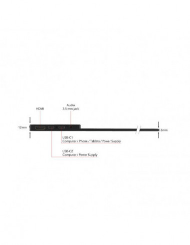 Monitor Portátil Verbatim PMT-14: 14"...