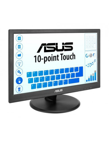 Monitor Táctil Asus VT169HE: 15.6",...