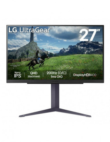 Monitor LG 27GS85Q-B: 27 polegadas,...