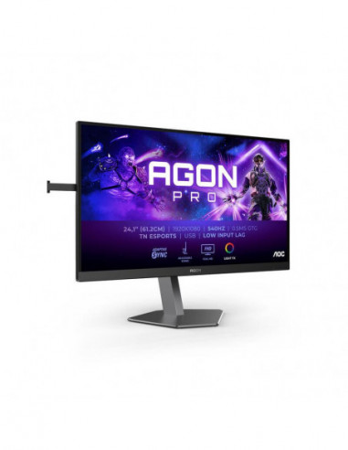 Aoc Monitor Tn 24" (24.1") Fhd 0.5ms...