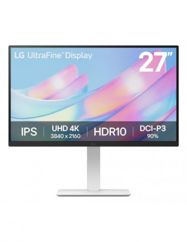 Lg Monitor Ips 27" Uhd 4k Hdmi Dp Has...