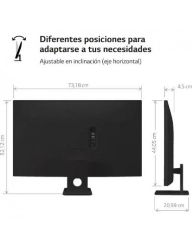 Monitor LG 31.5", IPS, FHD... Monitor LG 31.5", IPS, FHD...