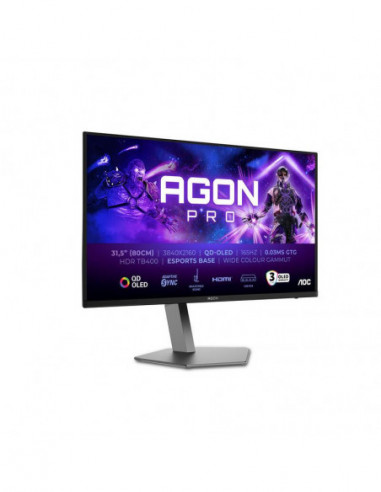 Aoc Monitor Oled 32" (31.5") 16:9 4k...