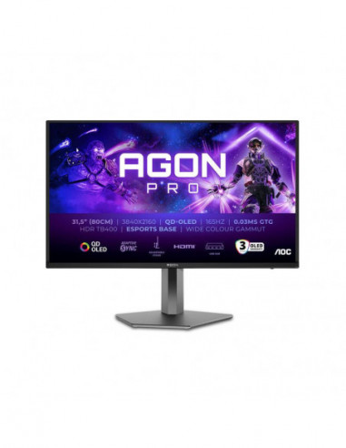 Aoc Monitor Oled 32" (31.5") 16:9 4k...