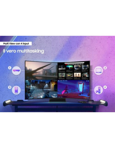 Monitor Samsung Odyssey S55CG970NU 55...