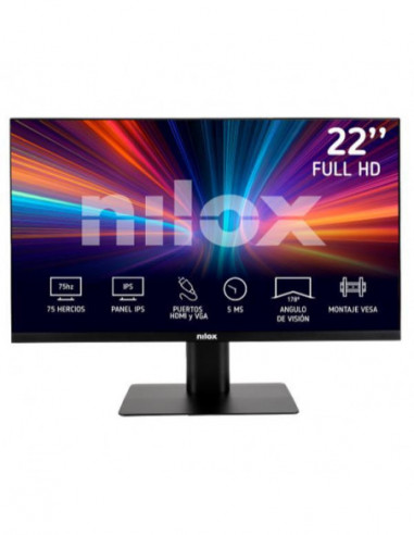 Monitor LCD NILOX HARDWARE NXM22FHD11...