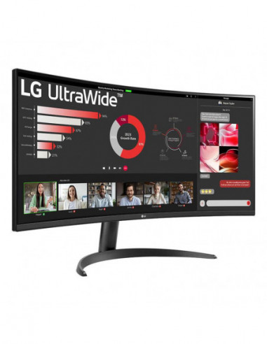 Monitor LG 34WR50QK-B - Ultrawide...