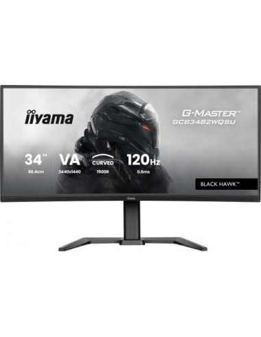 Monitor Iiyama  34" Gcb3482wqsu-B1...