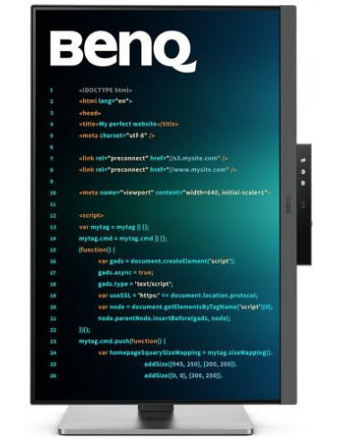 Monitor BenQ RD240Q 24.1" IPS para...