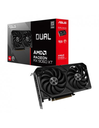 ASUS DUAL RX9060XT 16GB GDDR6 2xDP...