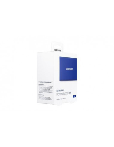 SSD Portátil Samsung T7 1TB Azul:... SSD Portátil Samsung T7 1TB Azul:...