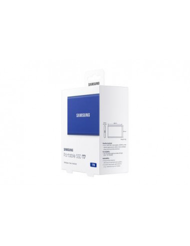 SSD Portátil Samsung T7 1TB Azul:... SSD Portátil Samsung T7 1TB Azul:...