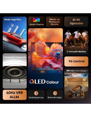 Hisense - Uled Smart Tv 55a7q