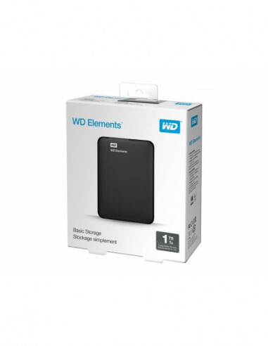 WD Elements Portable WDBUZG0010BBK -...