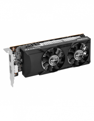 Placa Gráfica AsRock RX550 4G LP/FH -...