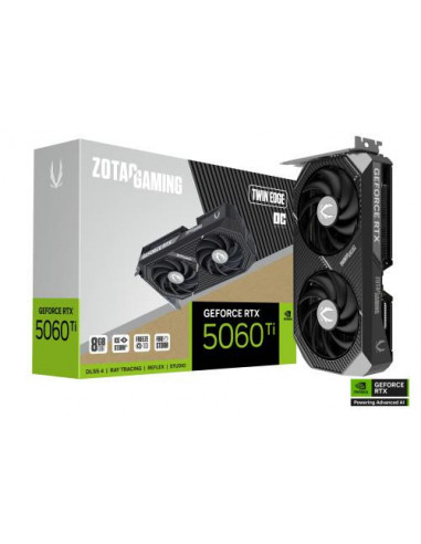 Placa Gráfica Zotac RTX 5060 Ti Twin... Placa Gráfica Zotac RTX 5060 Ti Twin...