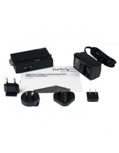 Adaptador Conversor Vga a Videocabl... Adaptador Conversor Vga a Videocabl...