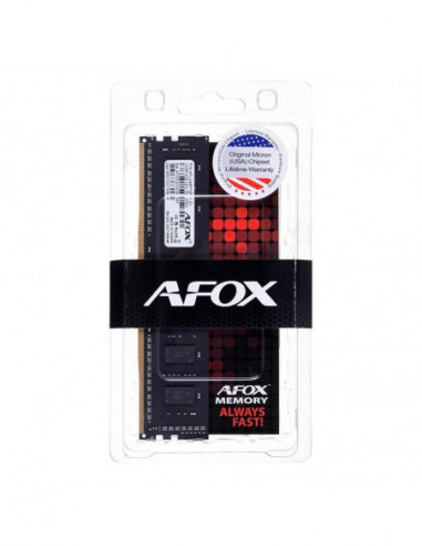 Memória RAM AFOX DDR4 16GB 3200MHz CL22 Memória RAM AFOX DDR4 16GB 3200MHz CL22