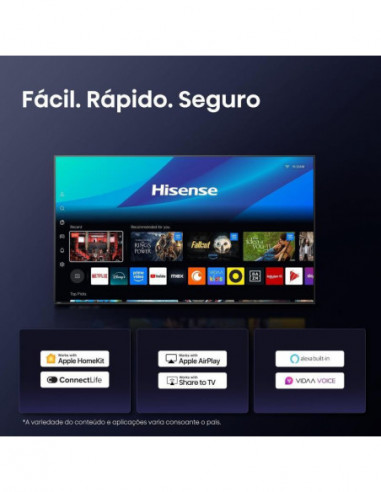 Hisense Qled Tv 43" 4k Hdr10+ Smart...