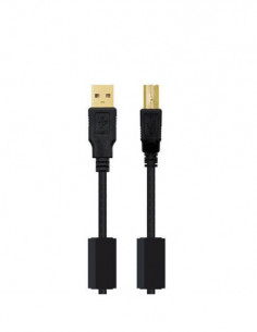 Cable Usb 2.0 A/M-B/M 5m...