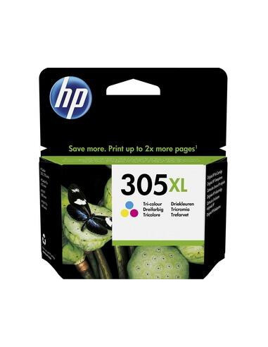 Tinteiro HP 305XL Tri-color de Alto...