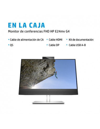 Hp E24mv G4 Conf Fhd Monitor Mntr...