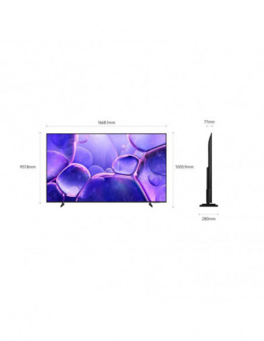 Samsung Led Tv 75" U8005  4k Uhd...