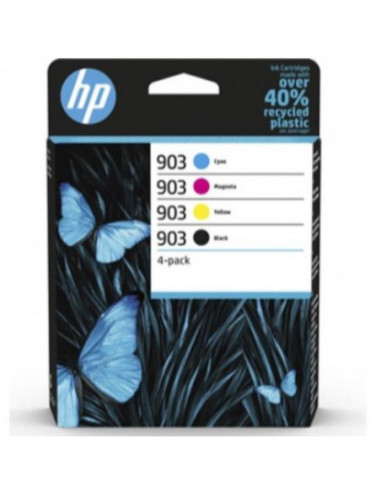 Conjunto de 4 Cartuchos de Tinta HP...