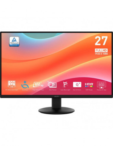 Monitor MSI Pro MP272L 27": IPS Full...