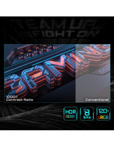 Monitor GIGABYTE GS25F2 Gaming 25",...