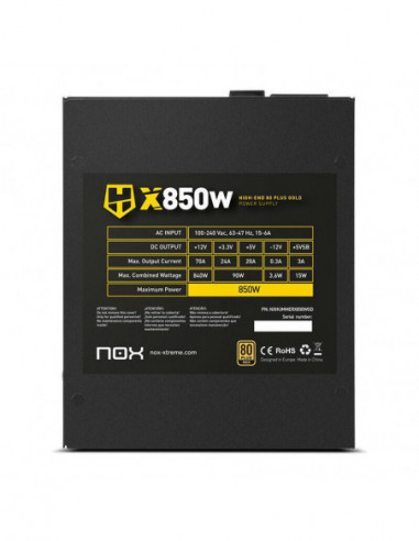 Fonte de Alimentação Nox Hummer X...