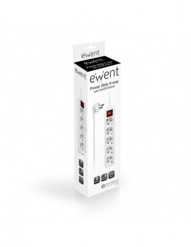 Ewent EW3916 base múltiple 1,5 m 5...