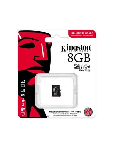 Kingston 8GB Microsdhc Industrial C10... Kingston 8GB Microsdhc Industrial C10...