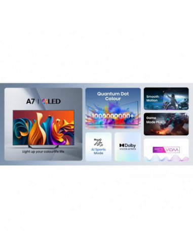 Hisense - Qled Smarttv 4k 65a7nq