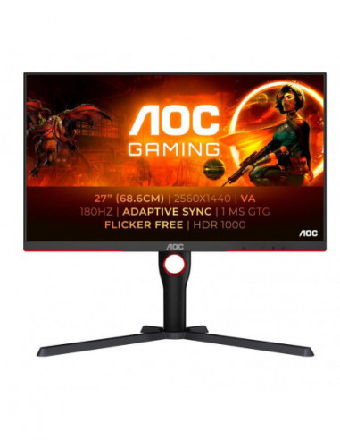 Monitor Gaming AOC Q27G3XMN: Ecrã 27"...