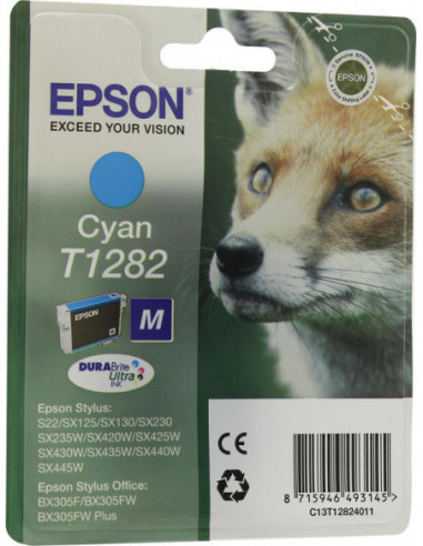 Epson Tinteiro Cyan T1282 Tinta...
