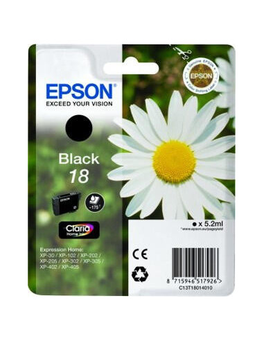 Epson 18 - 5.2 ml - preto - original...