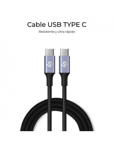 Cabo SUBBLIM PLUS 100W USB-C para...