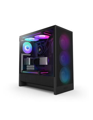 Caja Pc Nzxt H5 Flow (2024) Black Rgb...