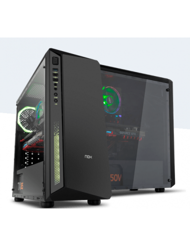 Caixa MTower ATX NOX Infinity ATOM RGB Caixa MTower ATX NOX Infinity ATOM RGB