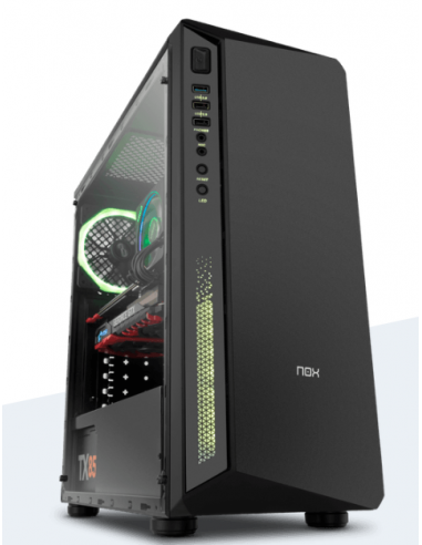 Caixa MTower ATX NOX Infinity ATOM RGB Caixa MTower ATX NOX Infinity ATOM RGB