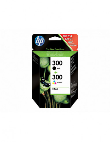 Tinta Original Hp 300 Multipack Negro...