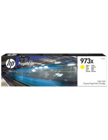 Tinteiro HP PageWide 973XL Amarelo -...