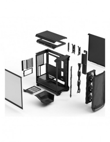 FRACTAL CAJA MESHIFY 3 BLACK TG LIGHT...